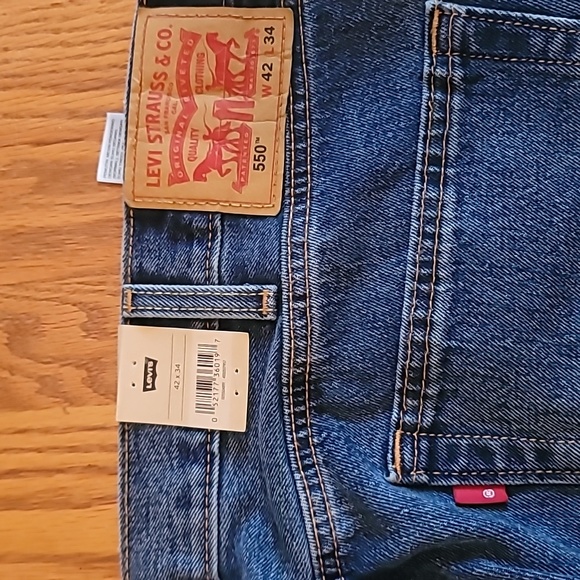 Levi's Men's 550 Relaxed Jeans - Picture 7 of 7